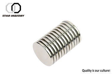 NdFeB Disc Neodymium Permanent Magnets High Durability For Linear Motor