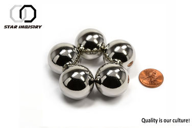 Good Polished Magnetic Sphere Balls , N52 Sphere Magnets 10mm For Video