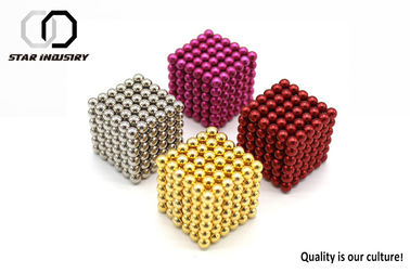 DIY Magnetic Steel Balls , Magnetic Balls Toy With Strong Construction