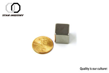 Small N50 Cube Neodymium Permanent Magnets 5mm X 5mm Most Powerful
