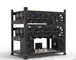 12GPU Server Case Open Air Frame Mining Miner Rig For ETH BTC LTC Crypto Coin Mining