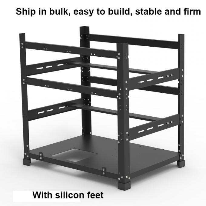 Durable 2021 New Open Mining Case Mining Rig Frame 12 GPU Mining Rack ...