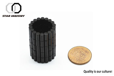 Black Neodymium magnets in grade N52 , Epoxy Coated N52 Magnets For Door Holder