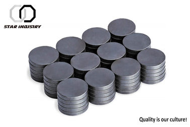 Isotropic Ferrite Magnets , Ceramic Ferrite Disc Magnets For Speakers