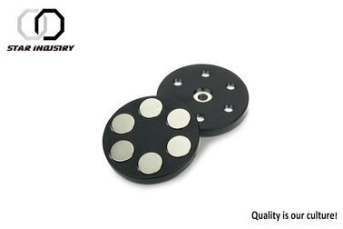 Rubber Coated Magnet Diameter D66 , D88 rubber covered Magnets for light stand