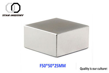 50 x 50 x 10 mm Strongest Magnets Block Ndfeb Powerful Ni-Cu-Ni Surface Finish