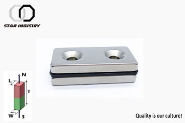 High Precision Countersunk Magnets Block Strong Magnets With Hole