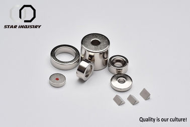 Multiple Coatings Rare Earth Disc Magnets Custom Shape Grade N35 - N52