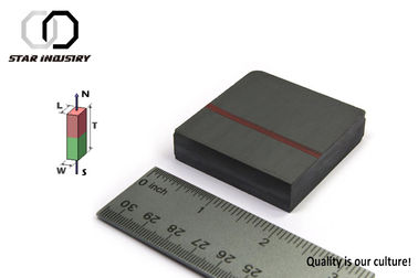 Permanent Ferrite Block Magnets Y30 C8 Radial Magnetized Direction