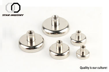 Different Diameter Pot Magnet N35 Grade High Durability OEM ODM Available