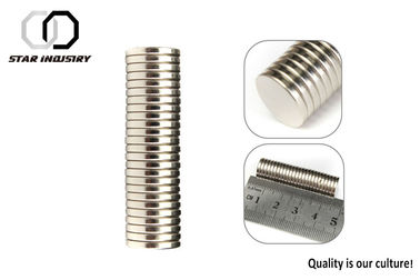 NdFeB Disc Neodymium Permanent Magnets High Durability For Linear Motor