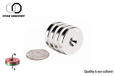 Loud Speakers Round Countersunk Magnets D12.7 X 6.35 X 5mm Tight Tolerance