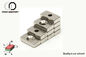 Strong Ndfeb Door Magnets For Multi Stopper N52 Countersunk Square Shape