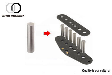 Custom Shape High Temperature Magnets Multipurpose For Guitar Pickup